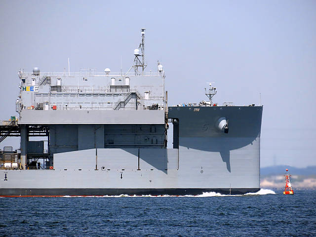 USS Miguel Keith (ESB-5) 停泊・出港 2025 | みえたもの
