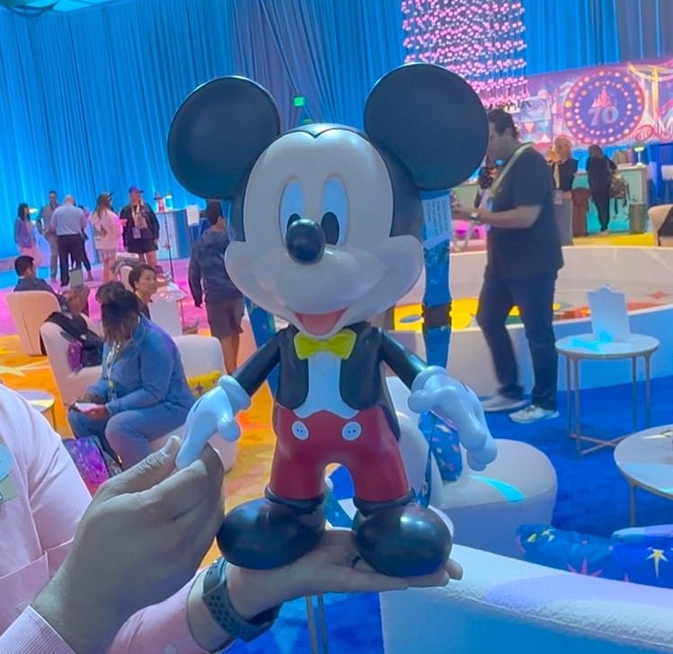 カリフォルニアディズニー70周年限定 お喋りミッキー ポップコーンバケット