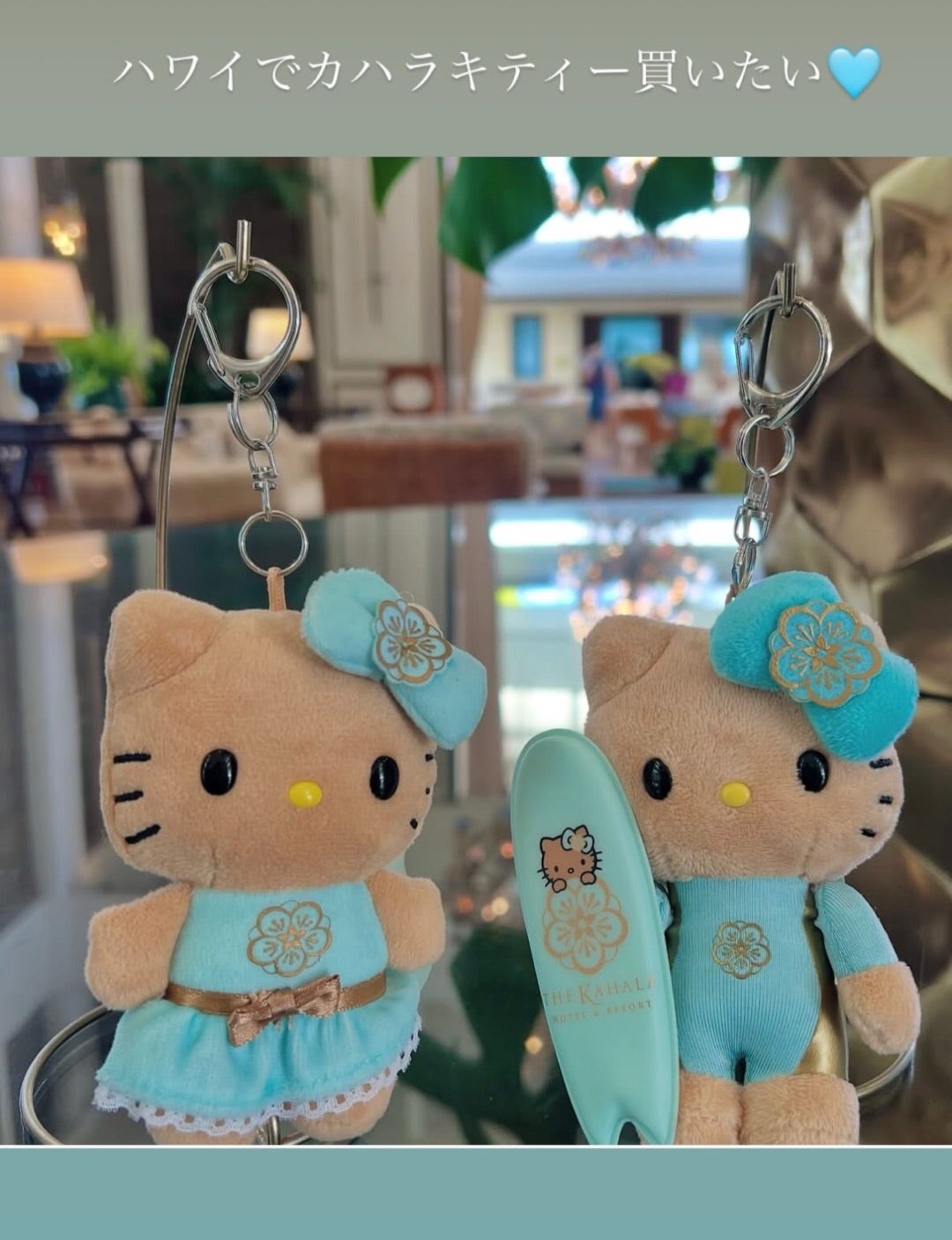 新品 ハワイ カハラホテル限定 日焼けキティちゃん ぬいぐるみ 正規品