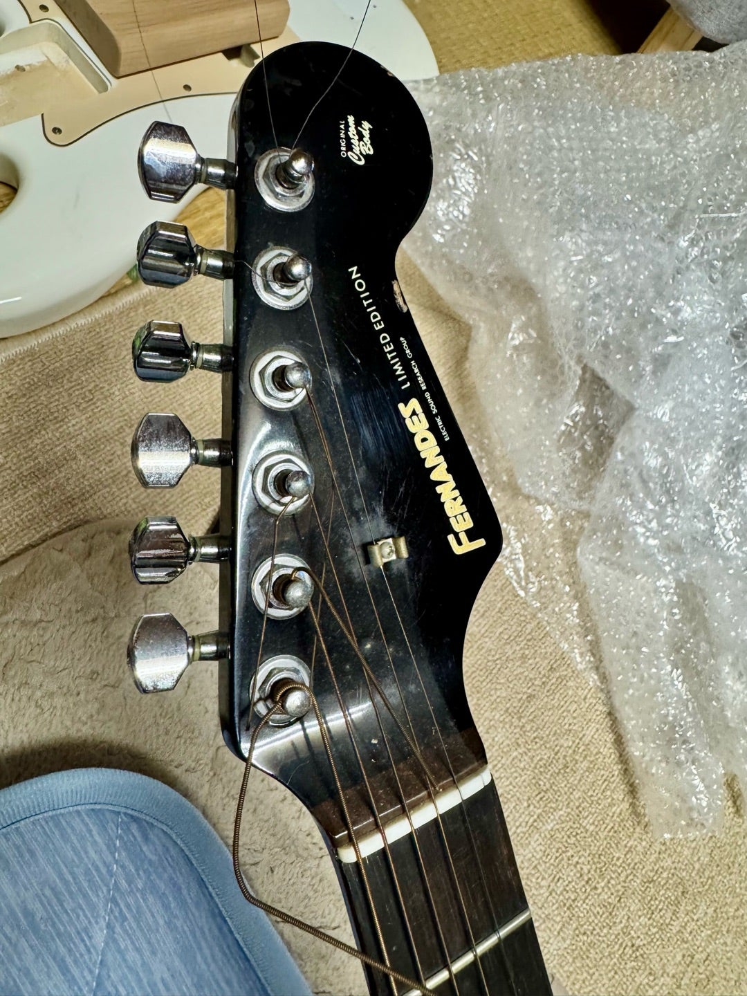 FERNANDES SSH-XX 作業開始 | ギターいじりは楽しい！