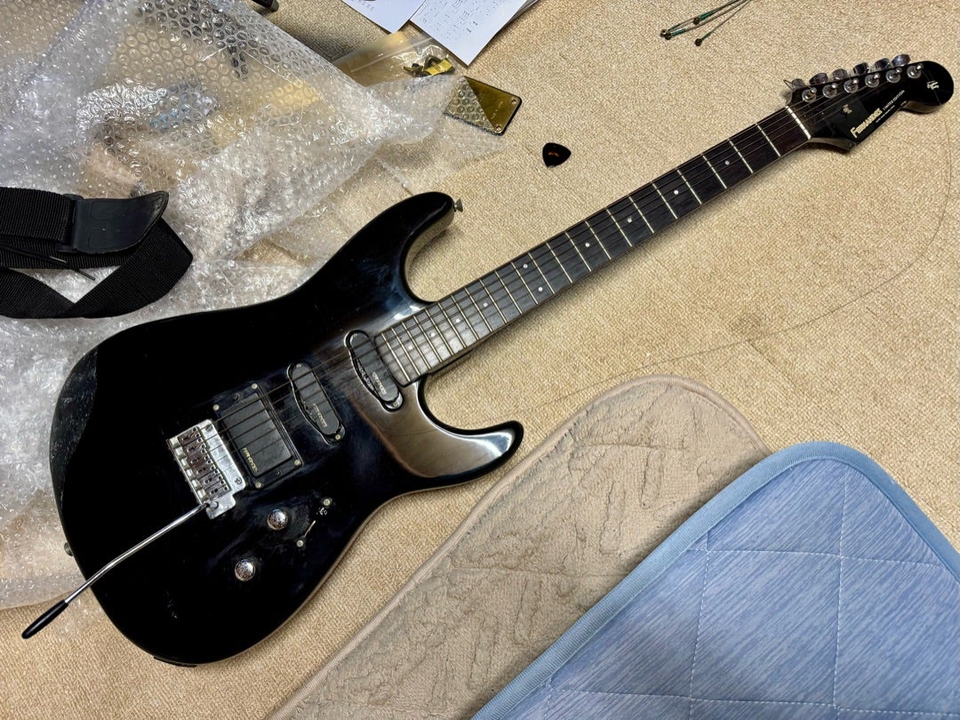 FERNANDES SSH-XX 作業開始 | ギターいじりは楽しい！