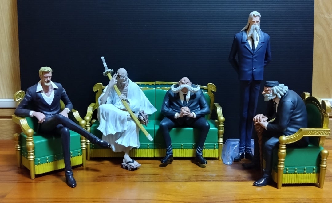 一番くじ ワンピース 五老星 フィギュアセミコンプリートセット 下位賞