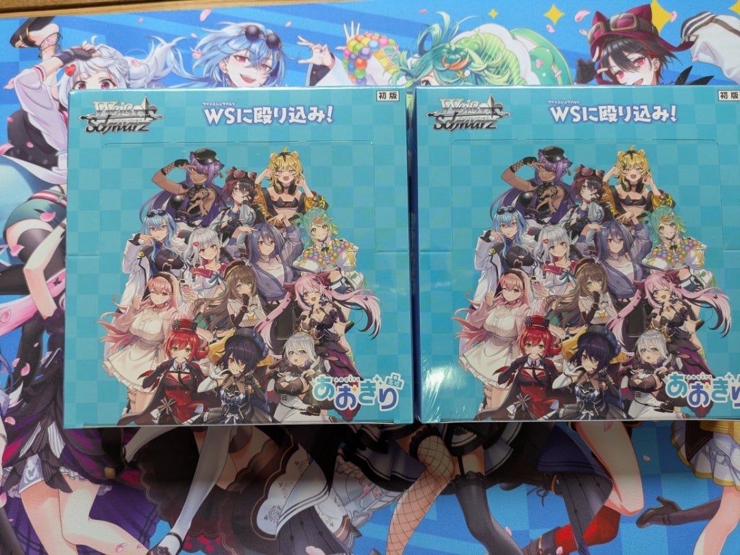 ヴァイスシュヴァルツ あおぎり高校 初版 新品 未開封 2box ヴァイス