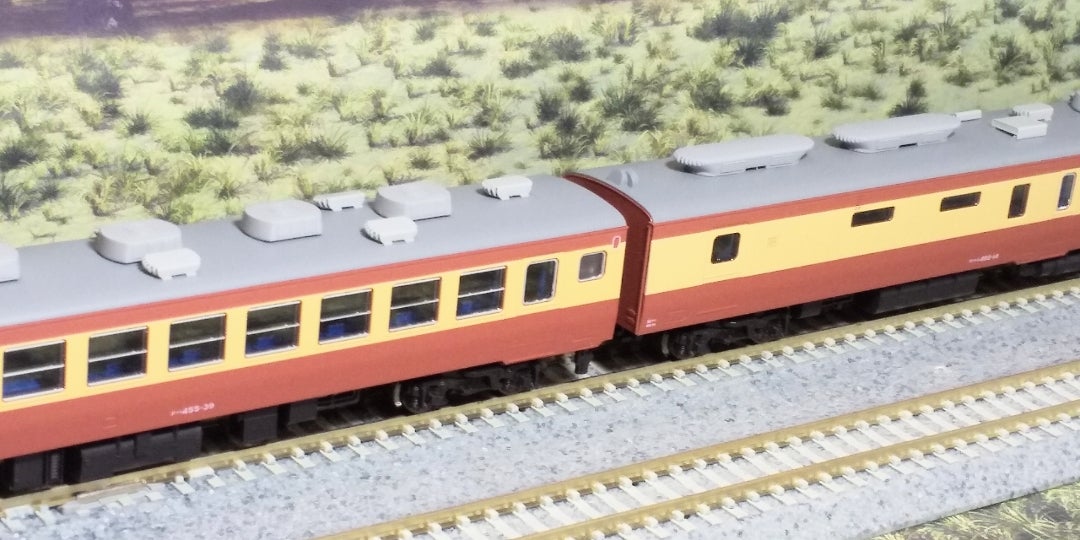 KATO 455系 急行「まつしま」 7両セット 入線‼️ その➀ (10-1632