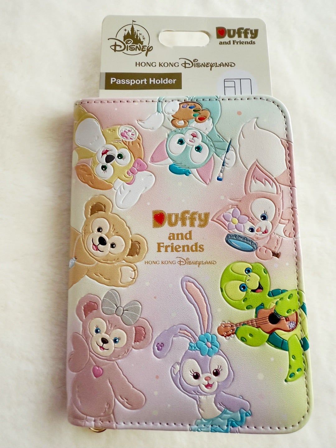 ダッフィーフレンズ パスポートケース 香港ディズニー