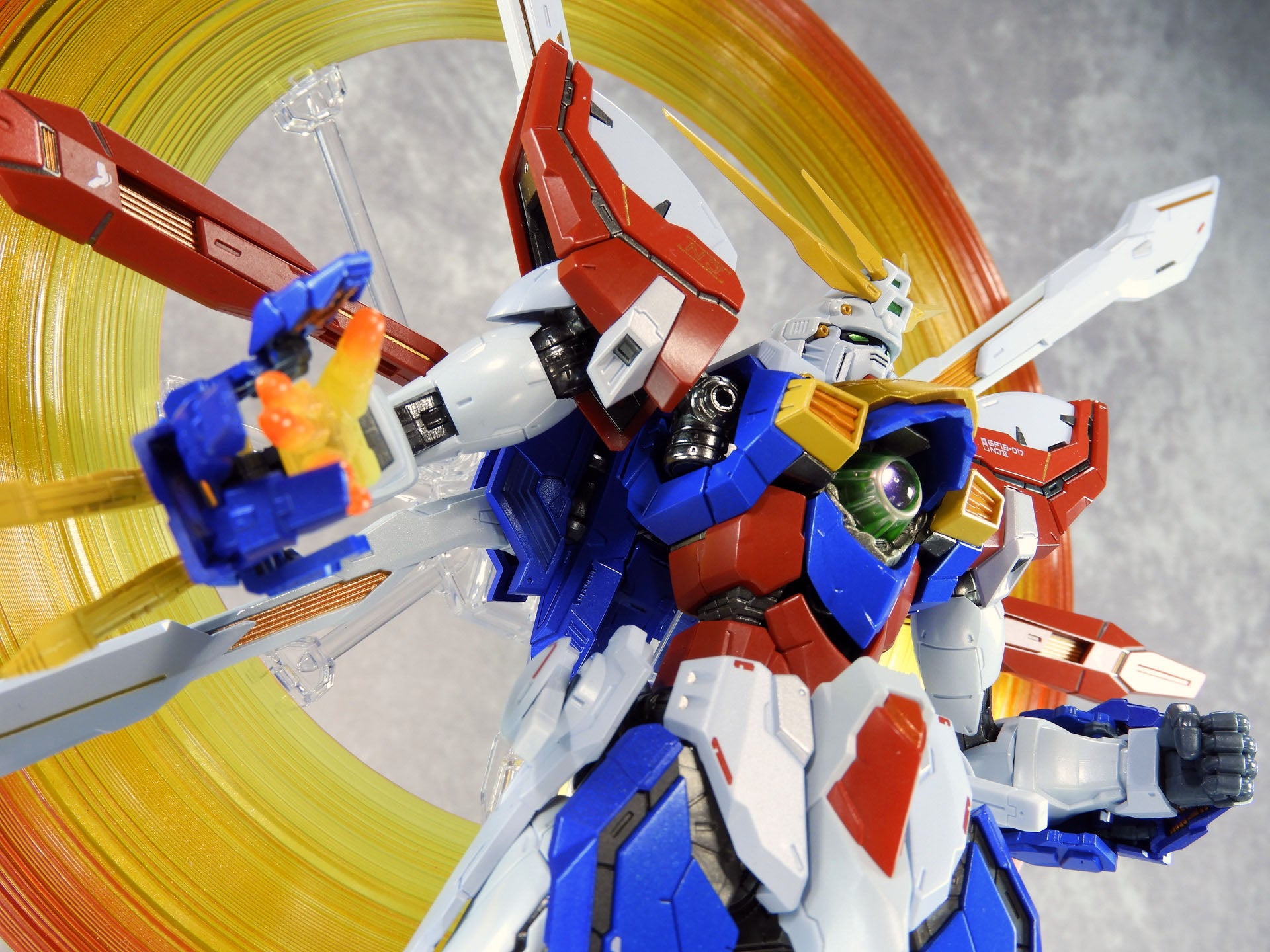 L BUILD ゴッドガンダム＆ゴッドガンダム弐（セカンド）×2点 l build