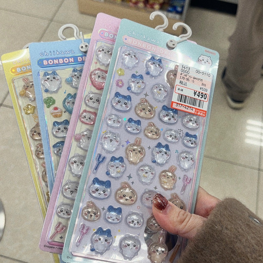 しまむらボンボンドロップシールあり ちいかわ 品番載せてます | み