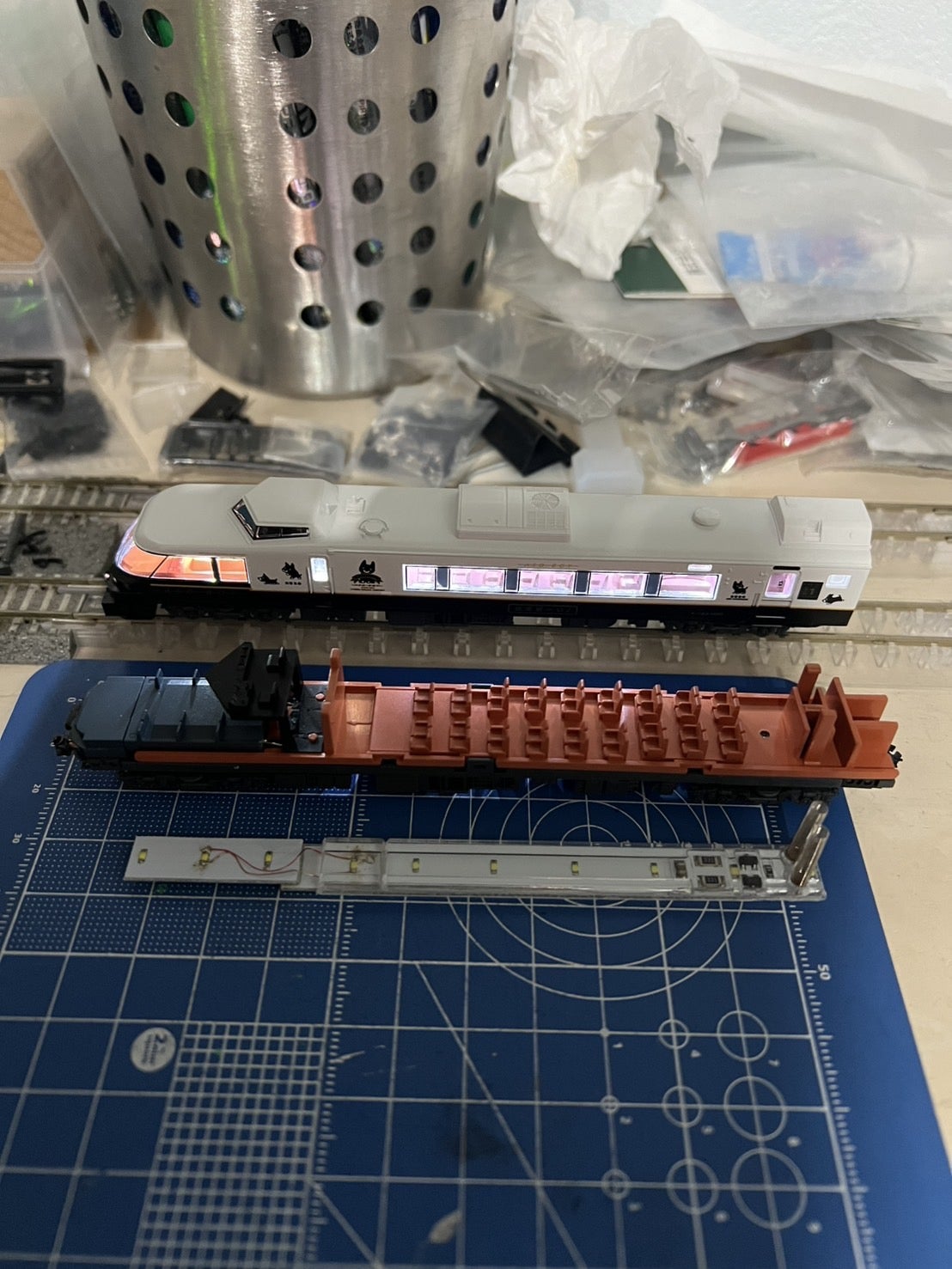 室内灯有】MICROACE A-8259キハ183系1000番台ゆふDX4両 マイクロ