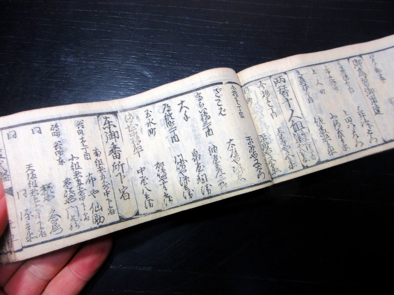 to9631 古い和本 朝廷公家名鑑『 雲上明覧大全 』二冊揃 江戸古書 古