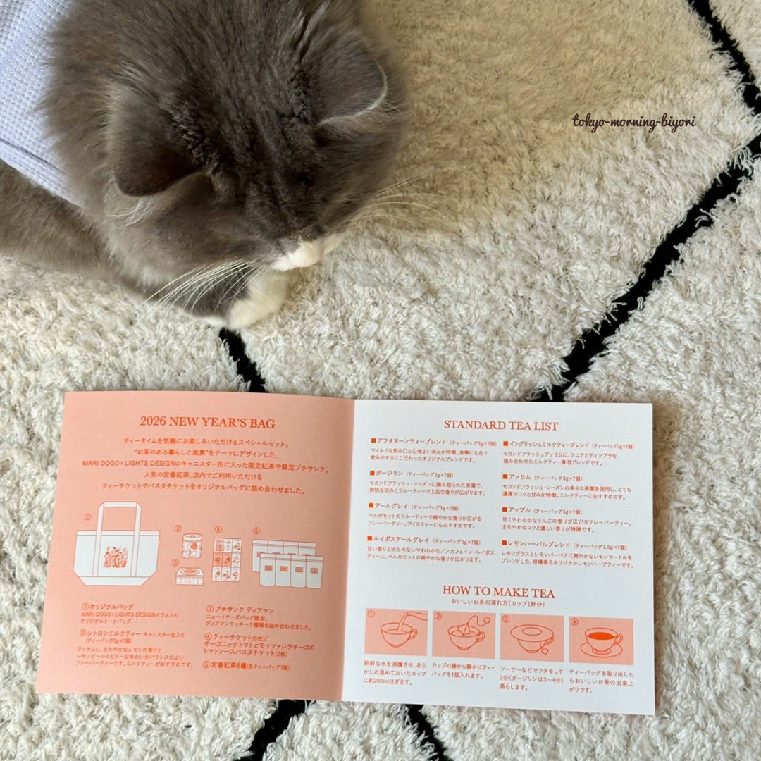 Afternoon Tea TEAROOM 福袋】パスタチケット＆ティーチケット付き