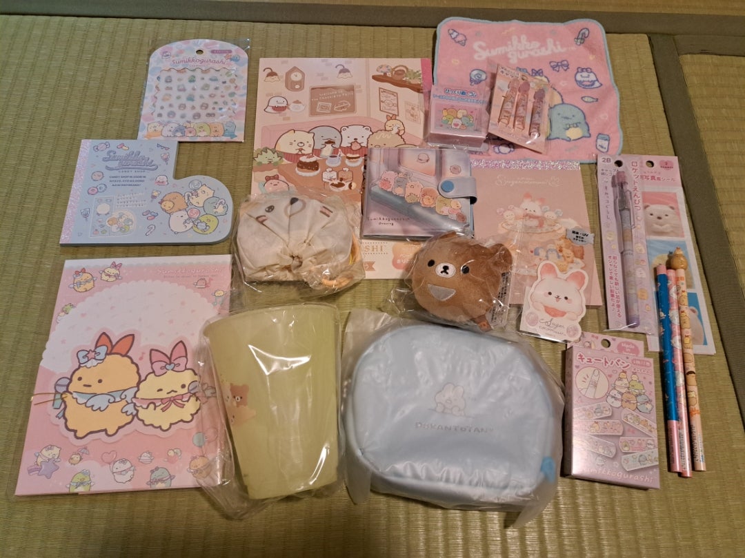 2026年初売り記録②福袋ﾈﾀﾊﾞﾚ サンエックス♪ピンク袋