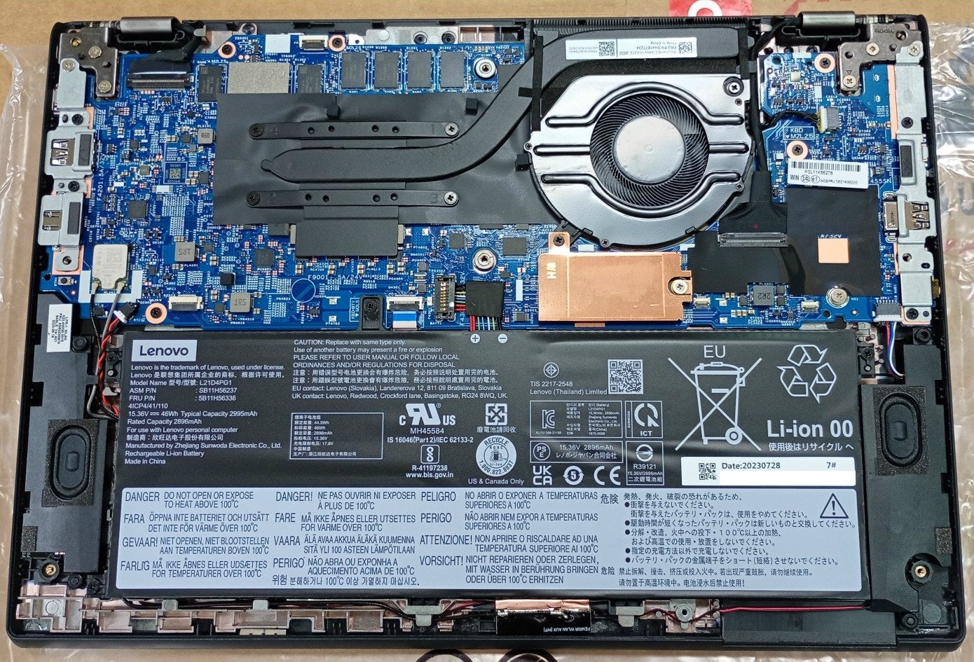 Thinkpad L13 Gen3の内部はどうなっているのだろうか？ | 空気抜きのブログ