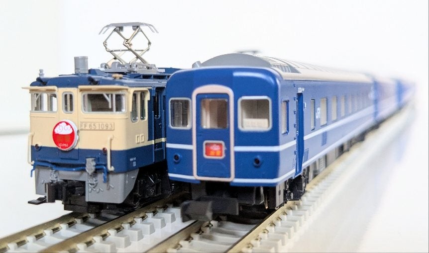 出雲2・3号入線 KATO 10-1233／10-1234 14系寝台特急「さくら」JR仕様