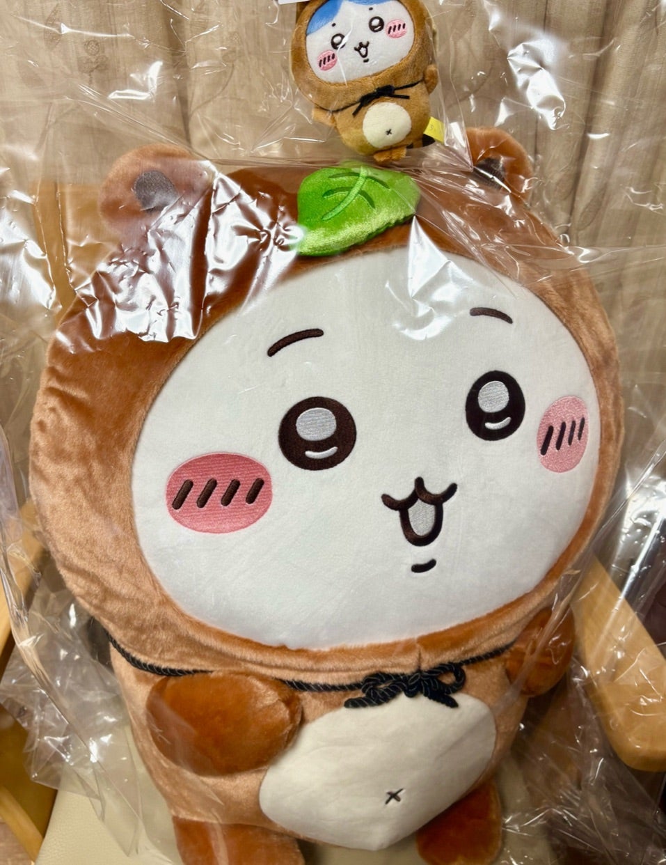 ちいかわ たぬきだもんくじのぬいぐるみが届きました！ | ちいかわ多め