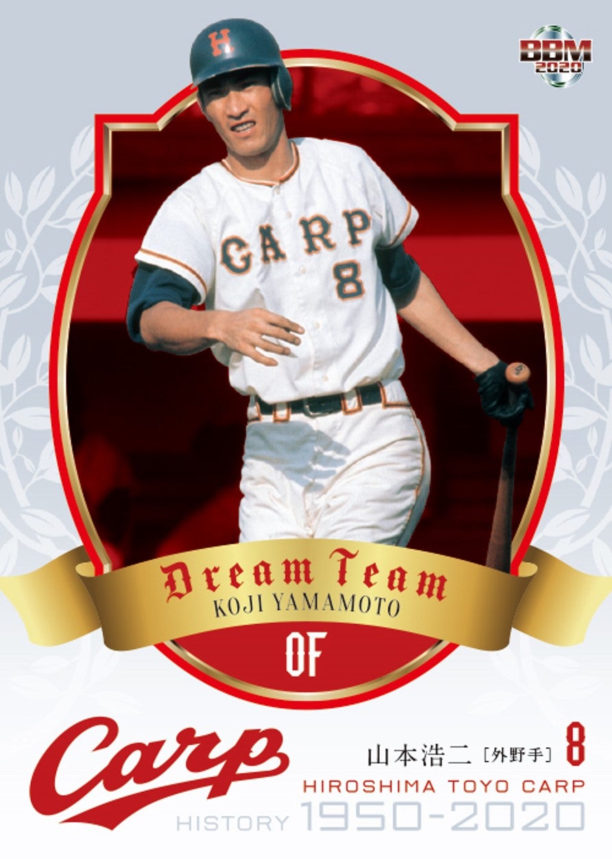 広島地方版】池谷公二郎・ホプキンス（カープ）1975年プロ野球カード