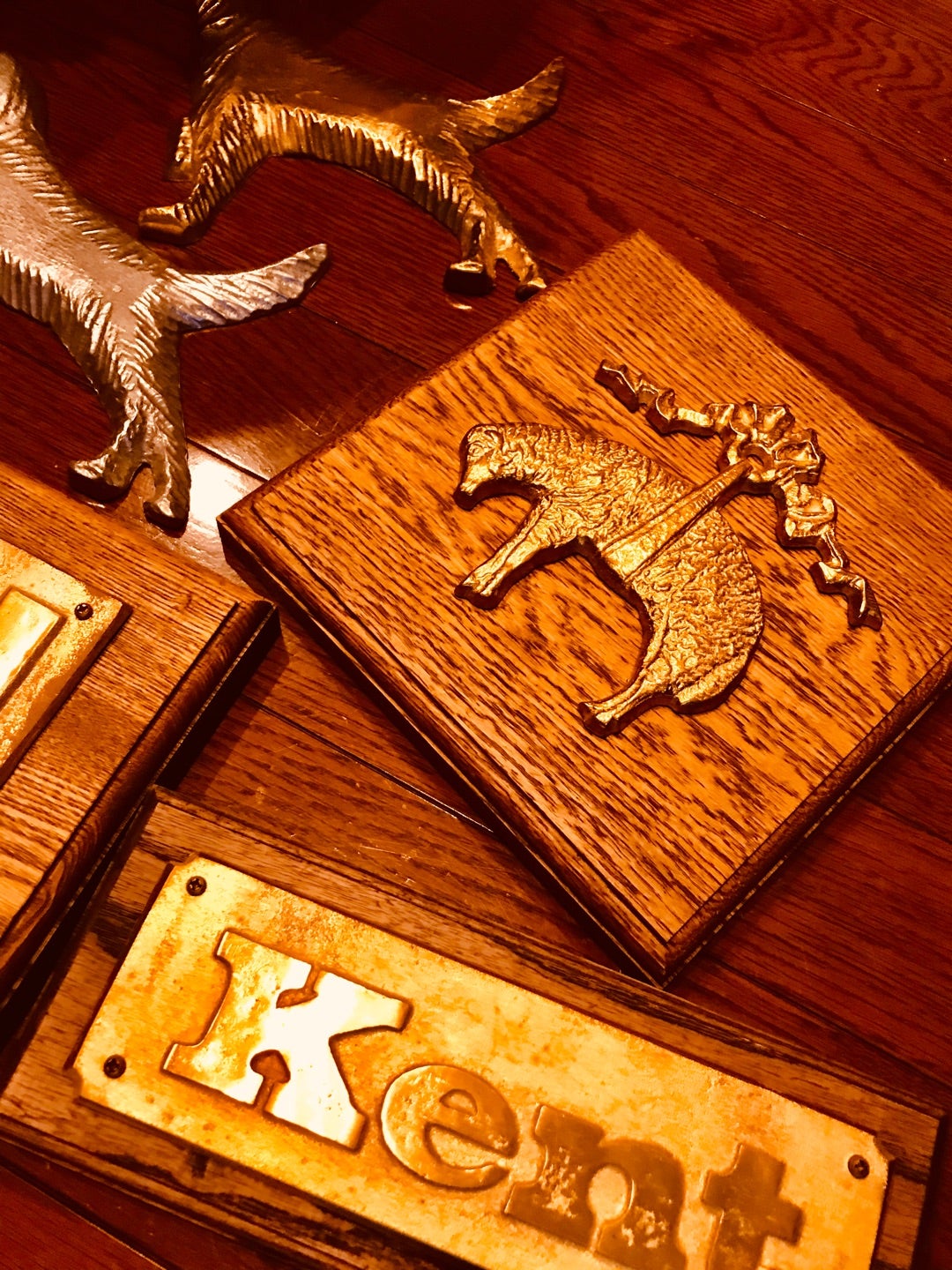 VAN JACKET 昭和1960年代店内用の真鍮製看板当時モノ大変貴重！