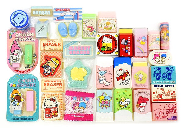 Sanrio Vintage Erasers ☆サンリオのレトロな消しゴム☆ | おもちゃ屋