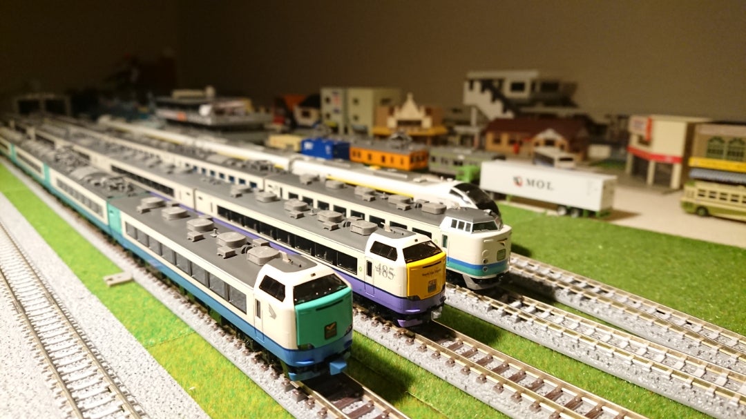 TOMIX Nゲージ 485 3000系特急電車 はつかり基本セット 4両 9