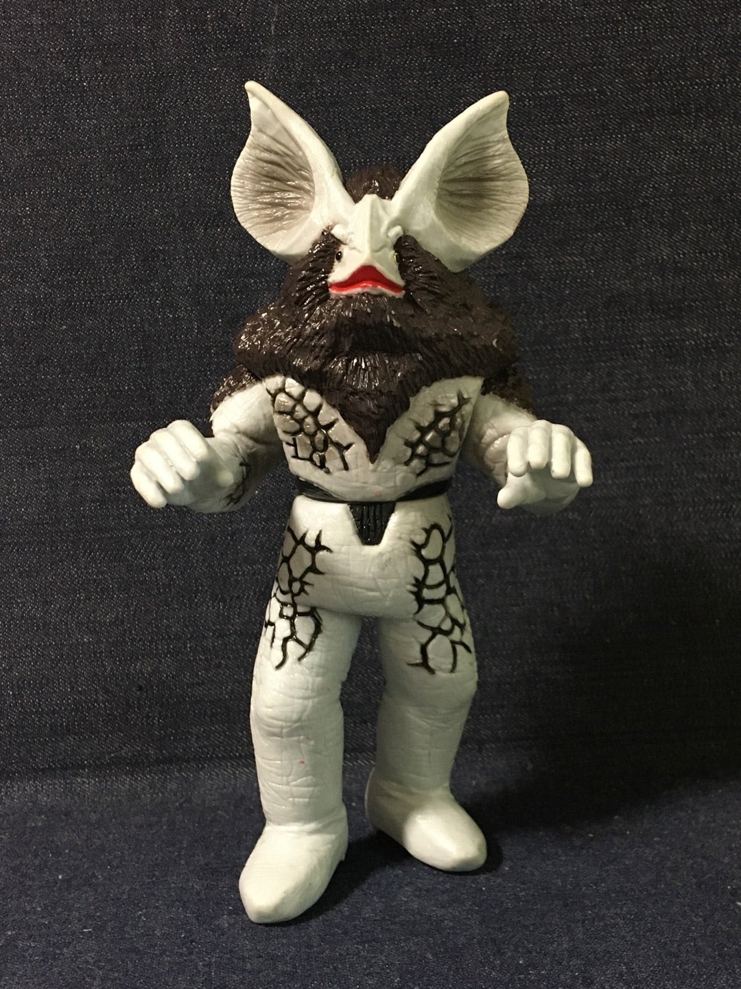 イカロス星人 ☆ウルトラセブン 怪獣ソフビ人形 当時物 ＜マルサン