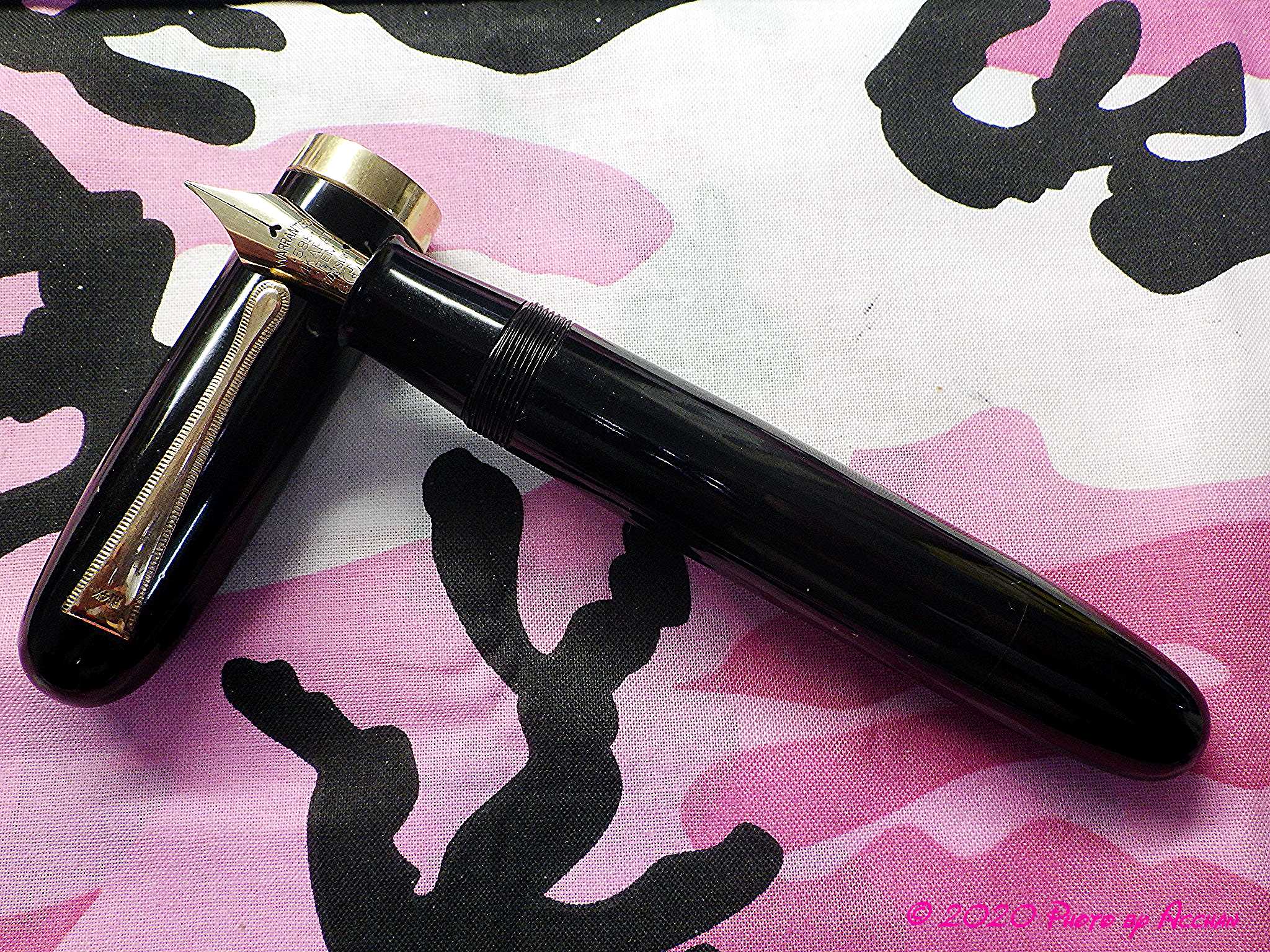 SAKAI EISUKE 酒井栄助 手造り万年筆 極太軸 細字（兜木ペン先) 【公式