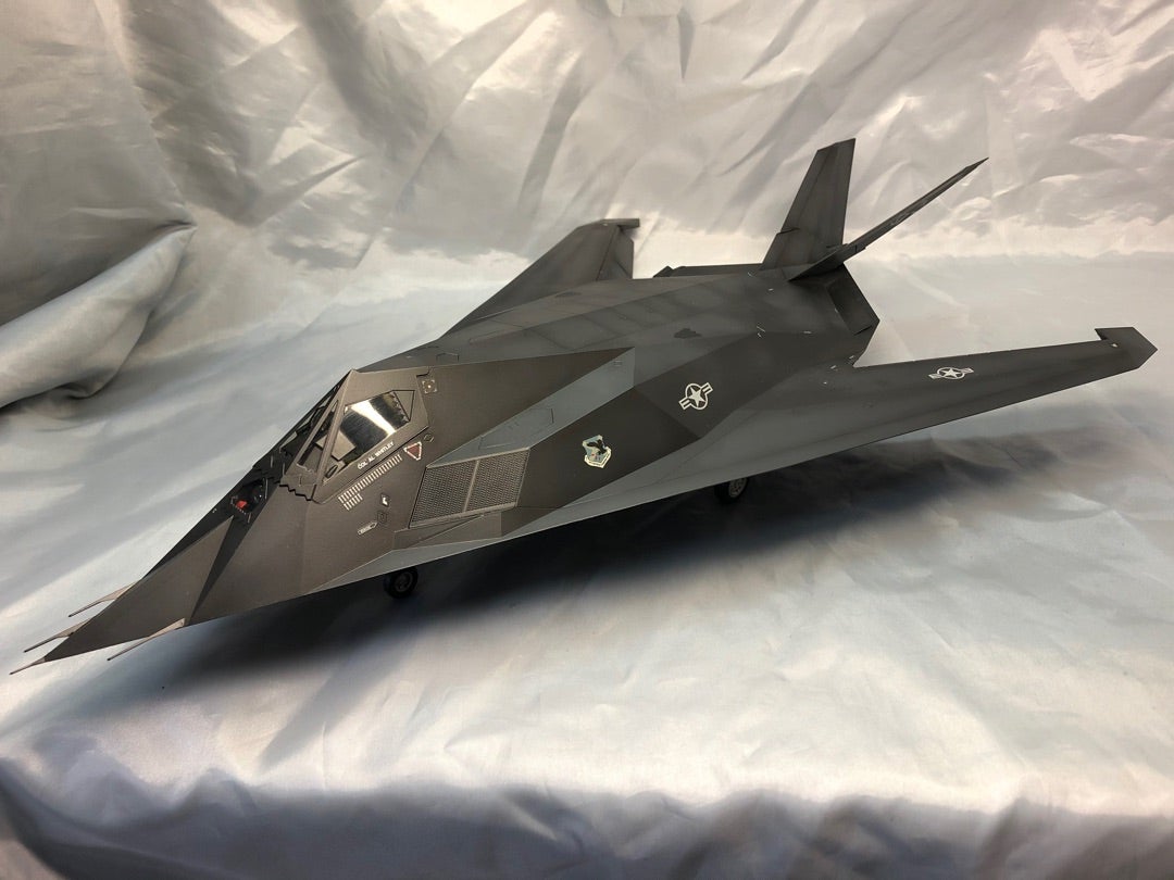 タミヤ 1/48 ロッキード F-117A ナイトホーク 完成 | hobby-hobby