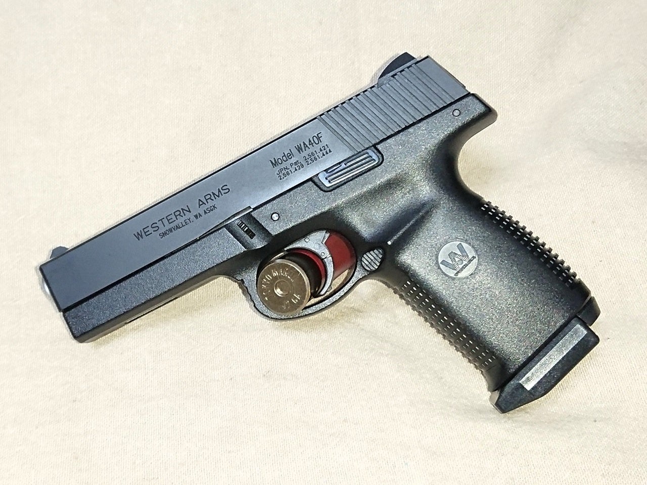 ウエスタンアームズ WA S&W40F シグマ ガスガン ASGK刻印有り