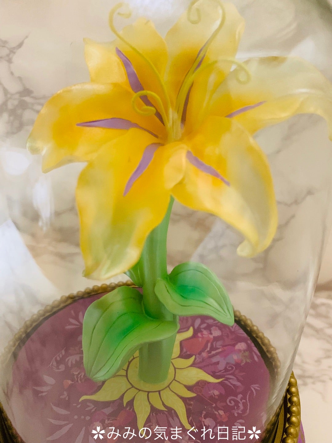 塔の上のラプンツェル LEDライト 魔法の花 ディズニーストア 10周年 塔の