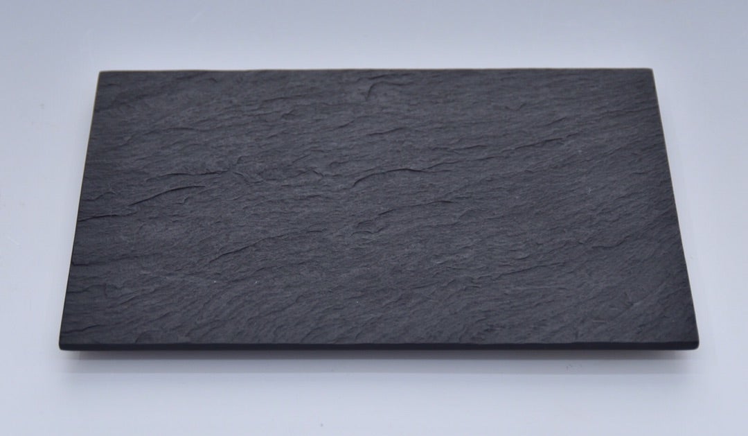 額装 雄勝石絵 15cm角 石絵作家 故齊藤玄昌實 齋藤玄昌實（さいとう