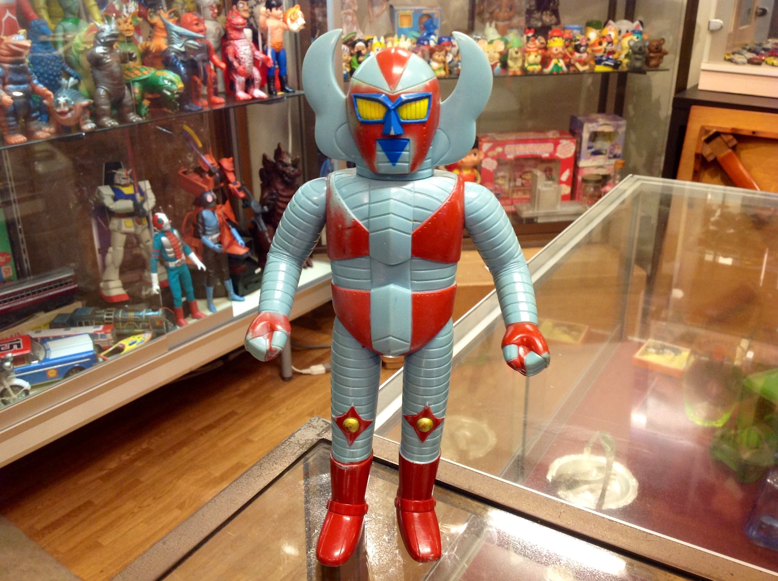 ブルマァク 電人ザボーガー ミスボーグ ソフビ ピープロ