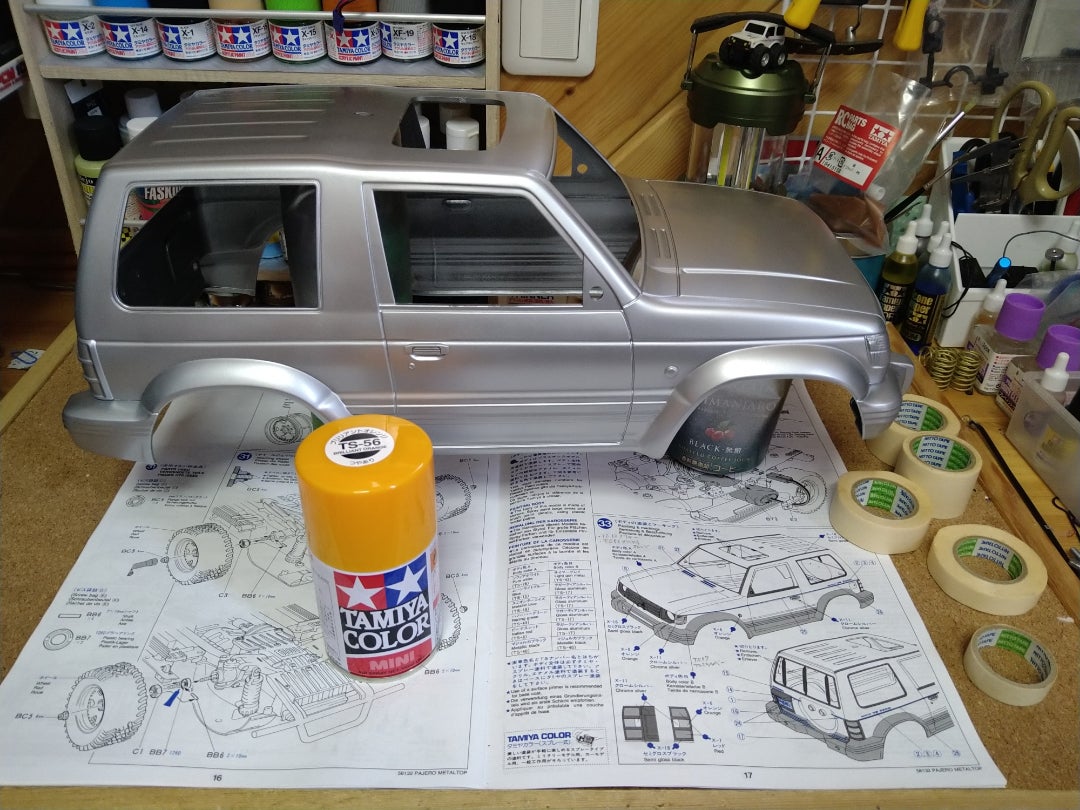 タミヤCC02 タミヤパジェロメタルトップ 2025年最新】パジェロメタル