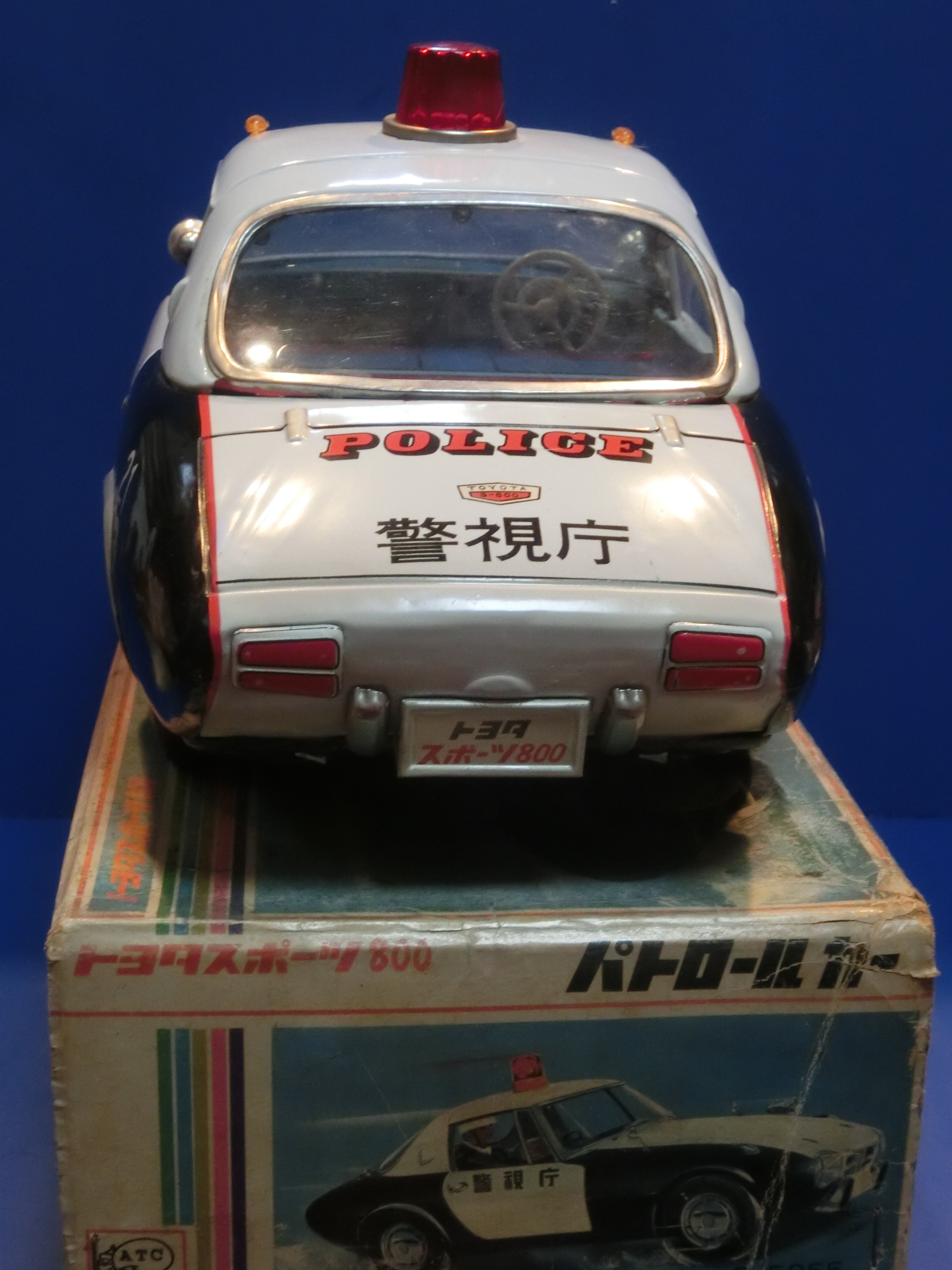 ☆1965年アサヒ玩具/バンダイ トヨタスポーツ800 ～ ブリキ自動車