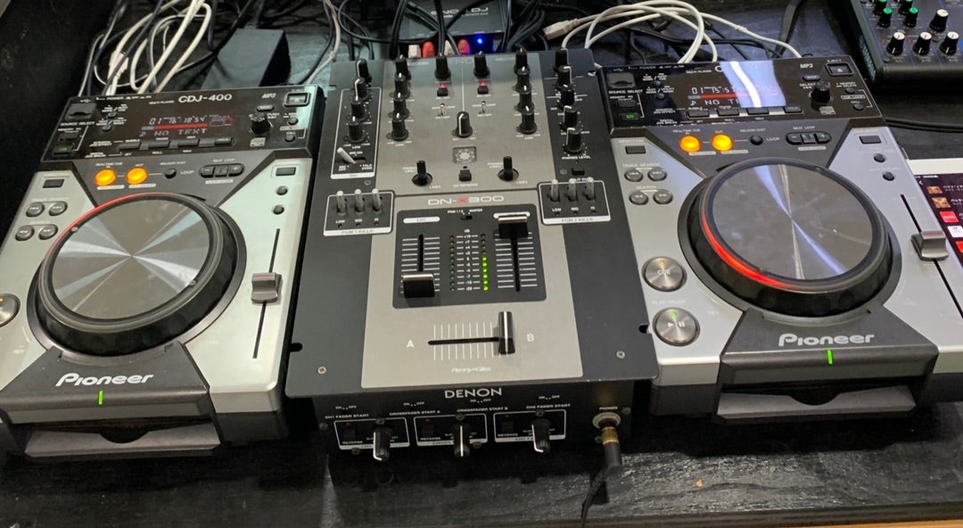 pioneer CDJ400 ややジャンク 2台セット pioneer CDJ400 ややジャンク