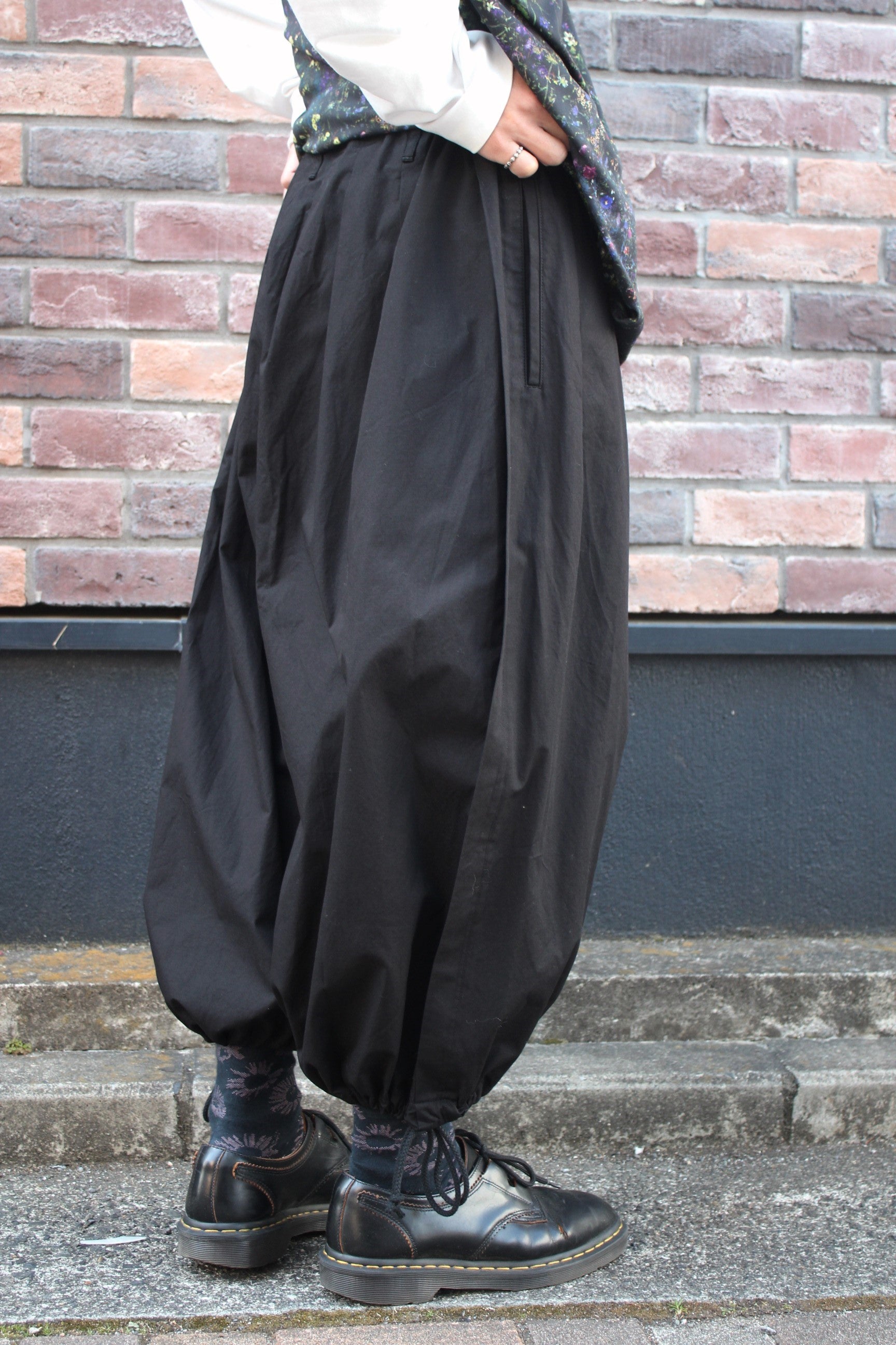 Ground Y サルエルパンツ ブラック groundY グランドY サルエルパンツ