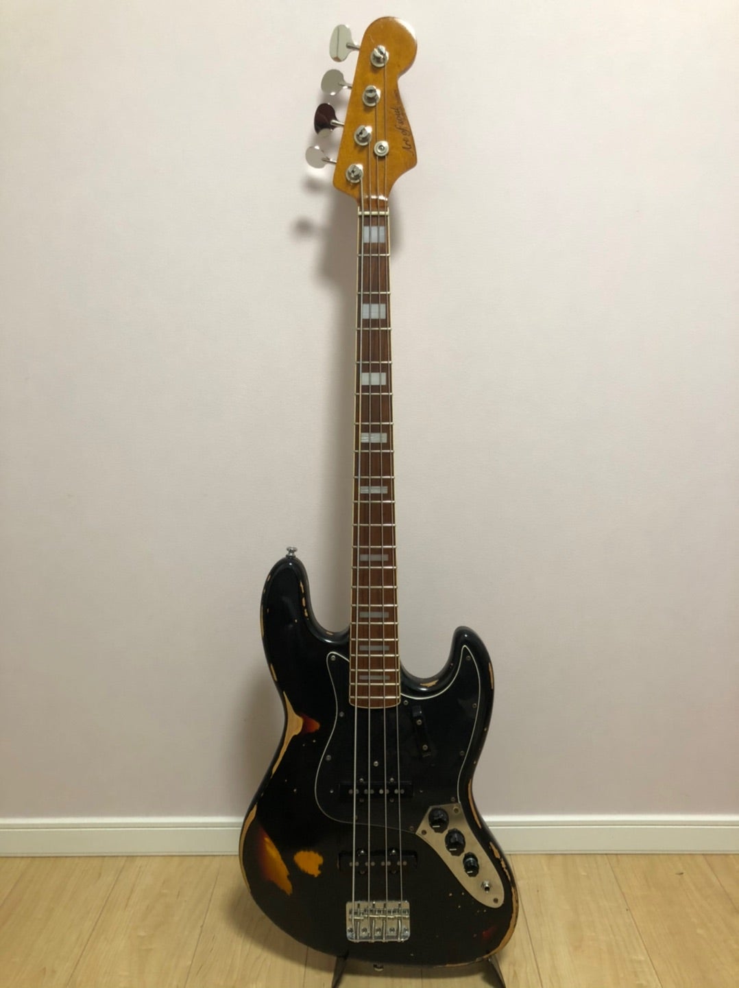 jazz bass ジャズベース /マルチレイヤーエイジド加工 jazz bass