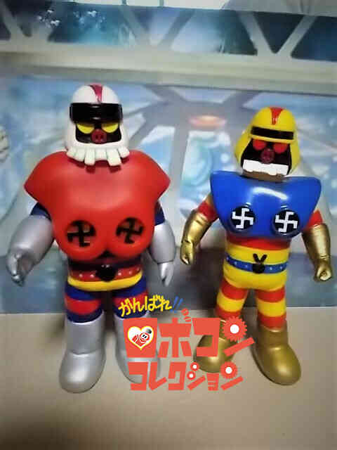 昭和ソフビ 】ロボコン ロボワル/ロボガキ/ロボイヌ 昭和ソフビ