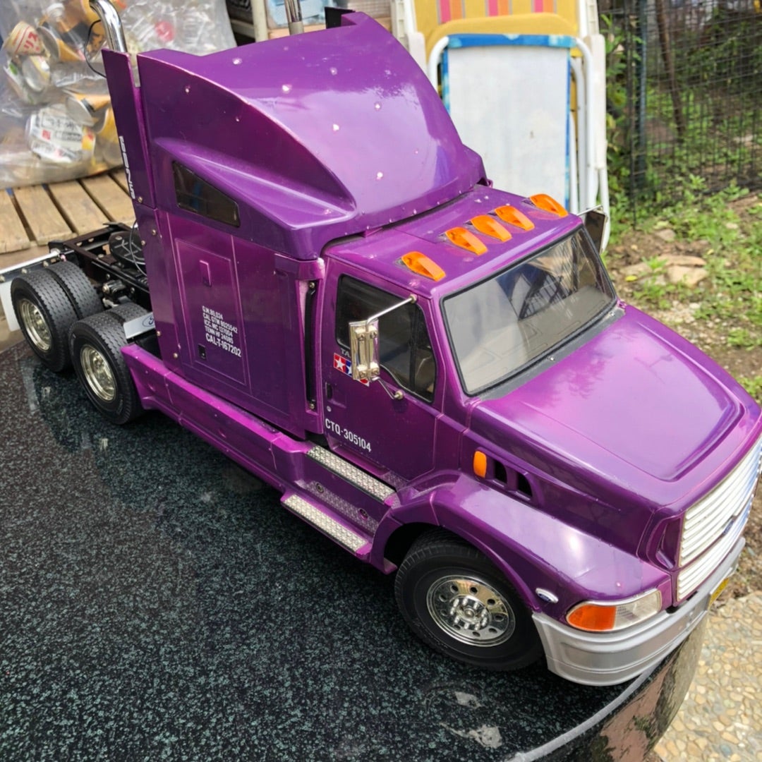 タミヤ 1/14トレーラーヘッド フォード エアロマックス 完成品 現状