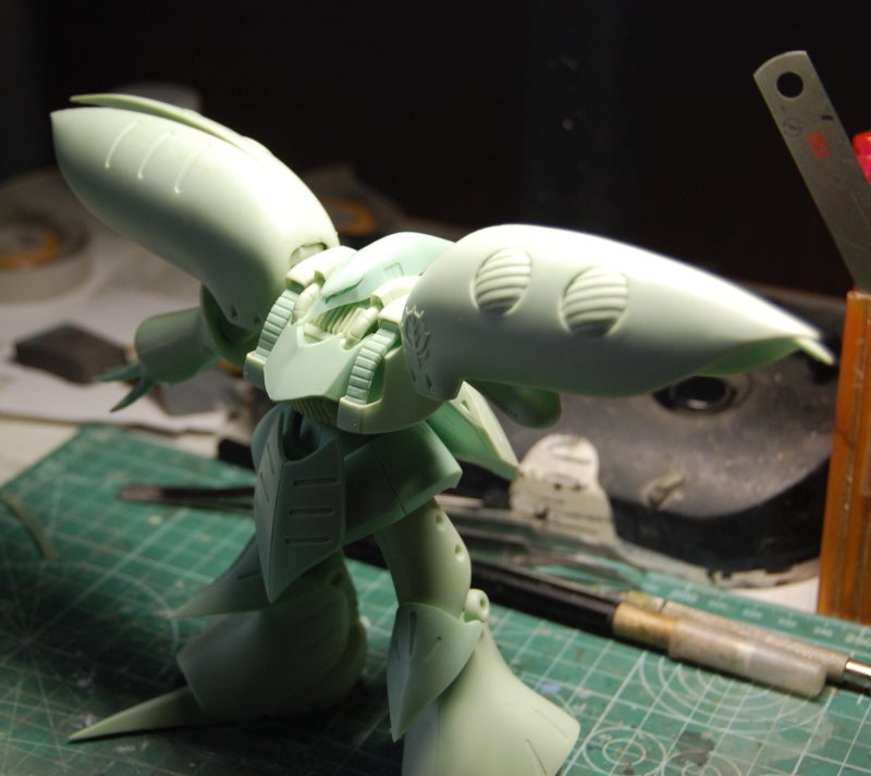 ボークス キュベレイMkⅡ 1/144 生嶋毅彦氏 原型