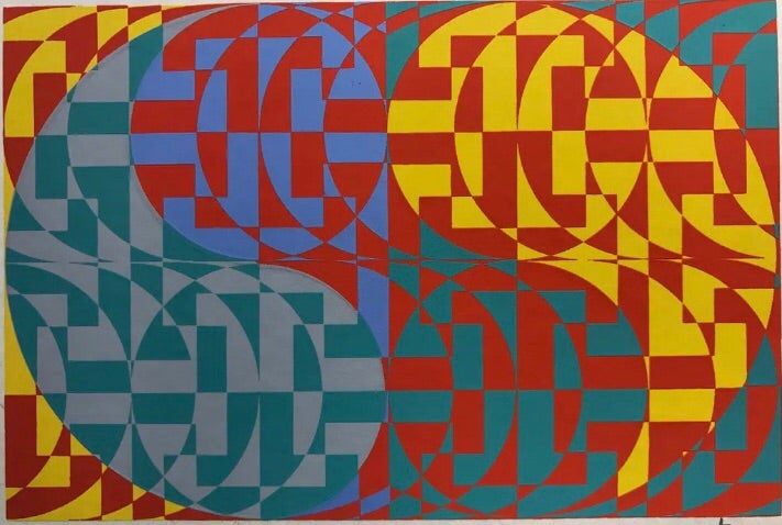 ☆オノサトトシノブ「A.S.-19」シルクスクリーン