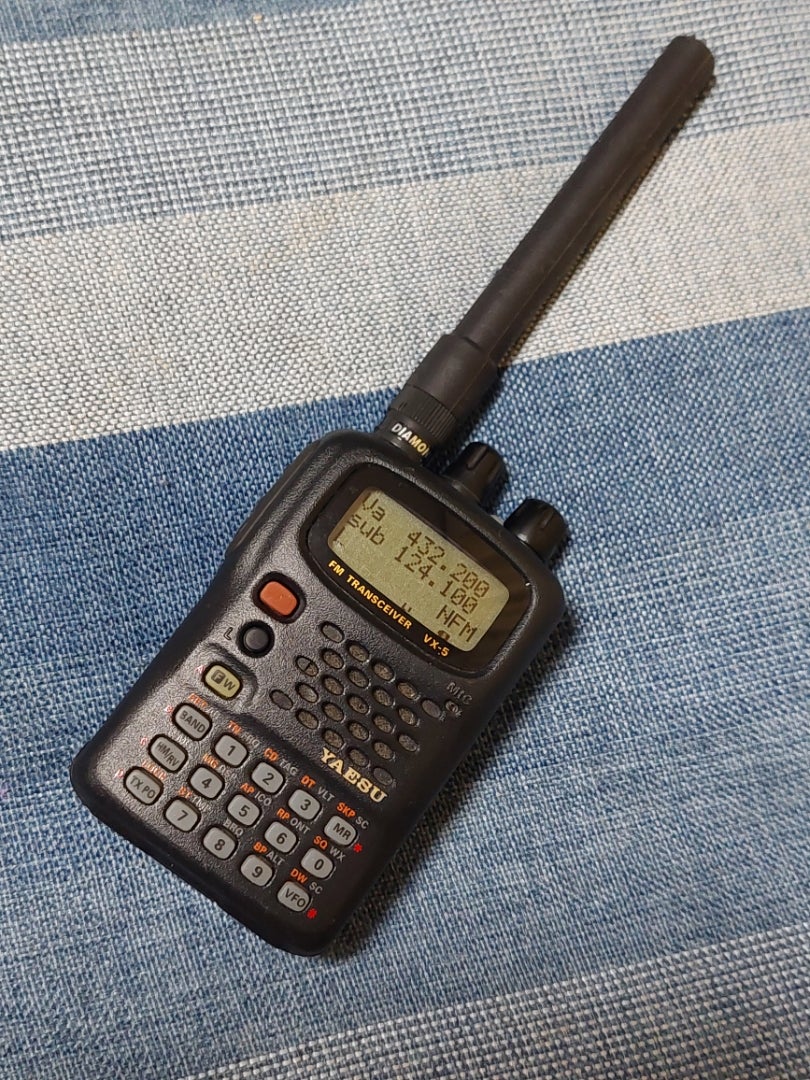 YAESU VX-5 復活 | オジサン日記