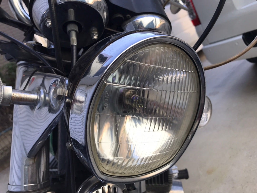GT380 ヘッドライト 273 スズキ 純正 バイク 部品 当時物 コケキズ無し
