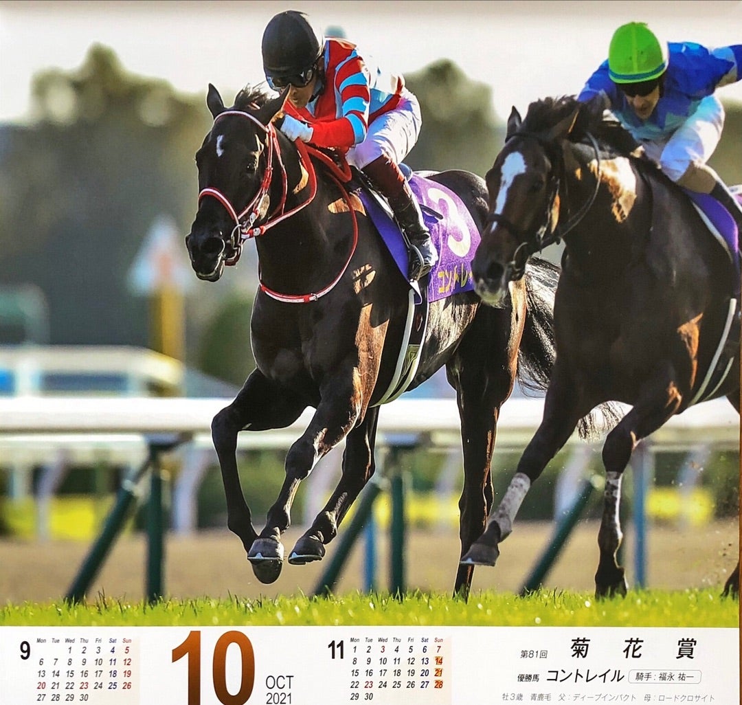2021年10月 JRAカレンダー | JRA GⅠポスター・ヘッドライン・TV放映