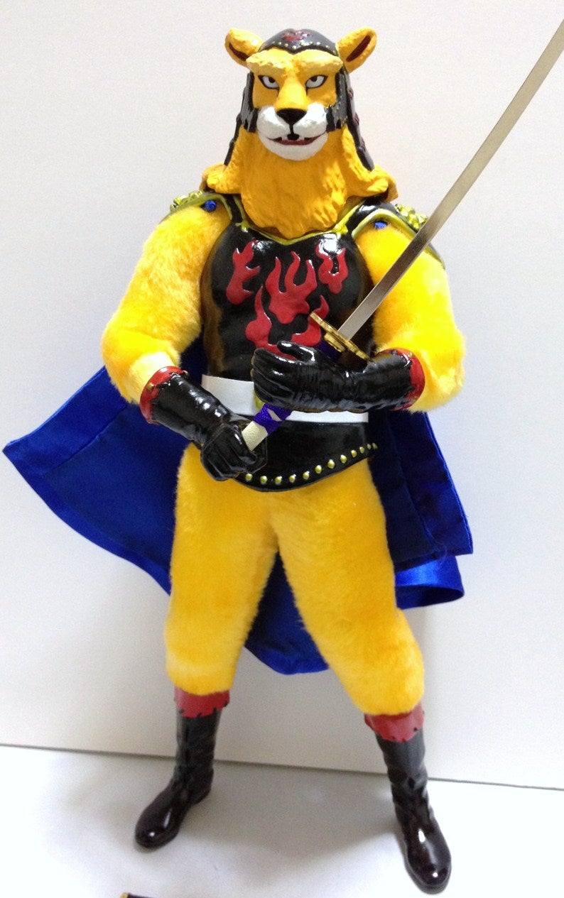 30cm可動❣️風雲ライオン丸マーミットSAH◎昭和/特撮✨ 30cm可動