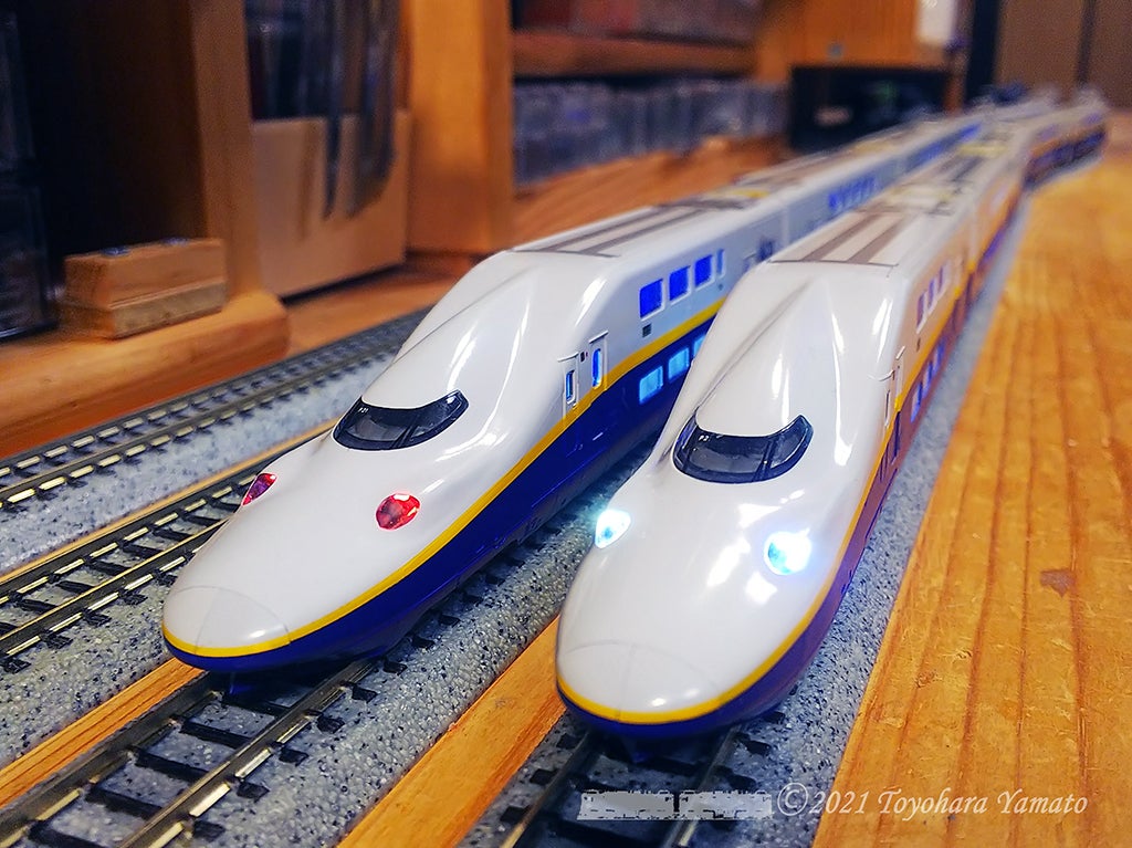 KATO 500系 新幹線 室内灯付きフル編成 KATO 500系のぞみ16両 純正室内