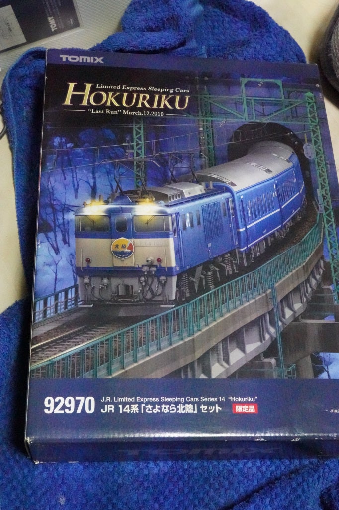 模型紹介】150 EF81/EF64＋14系「さよなら北陸」前編～新規制作で試