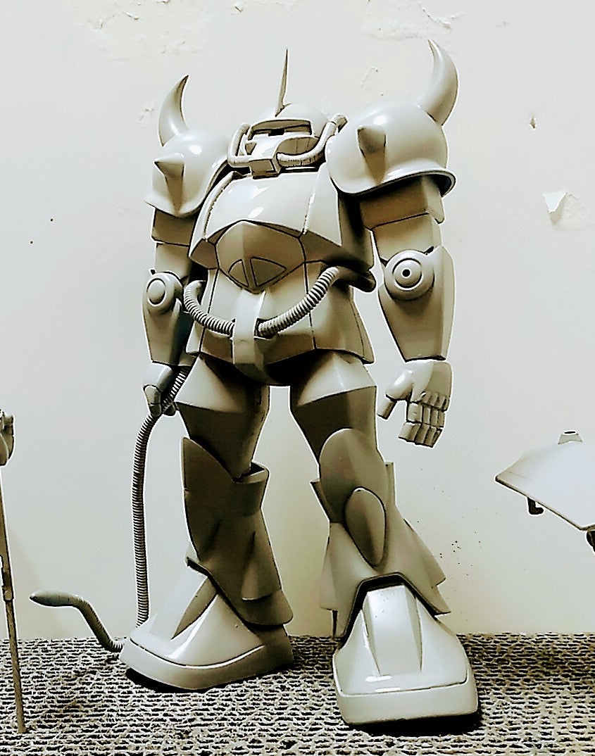 旧キット1/100グフ製作① | ジオン驚異のメカニズム
