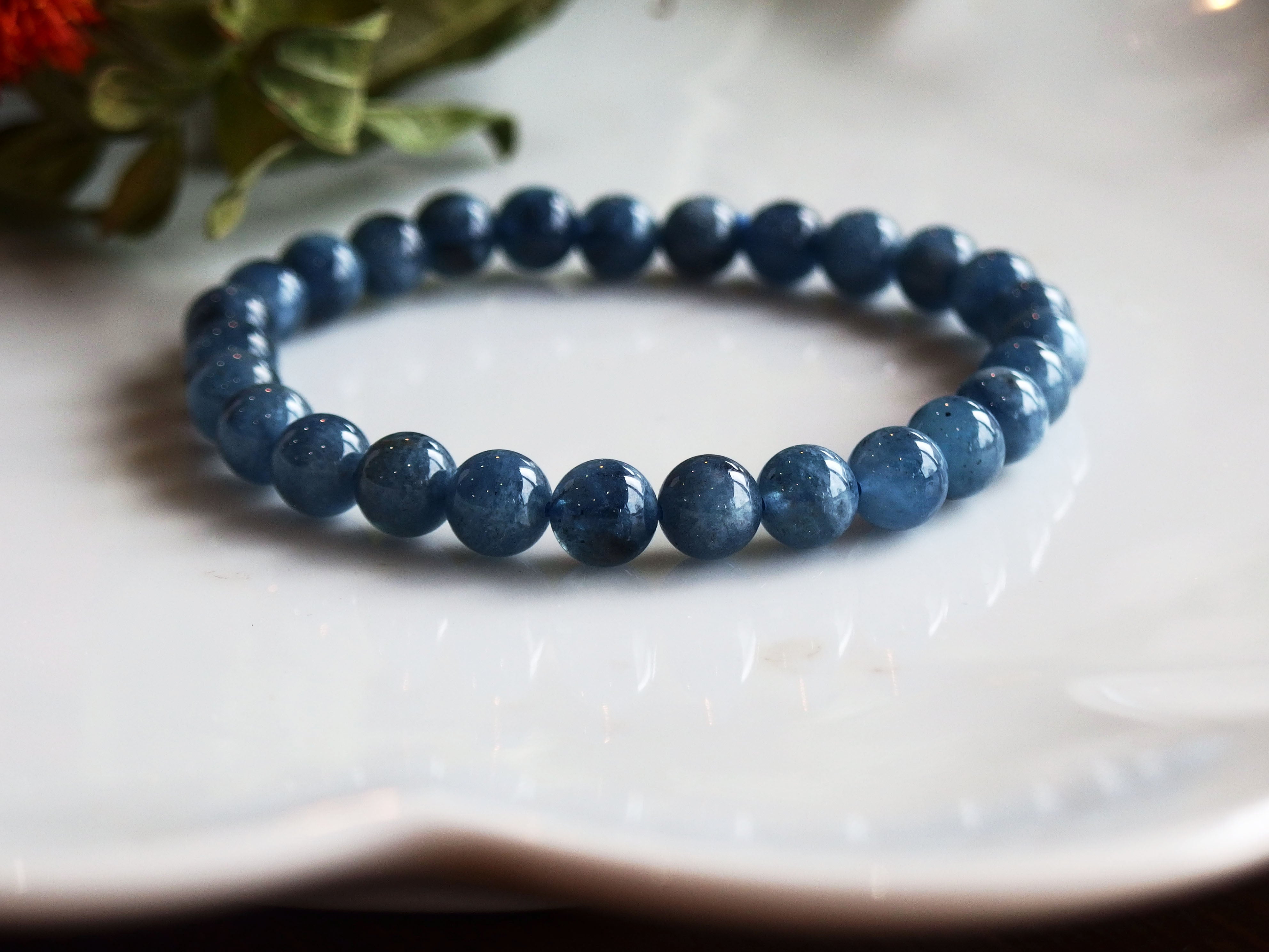 ダークブルーアクアマリンと平安十字佛天珠 | Gems〜ジェムズ〜