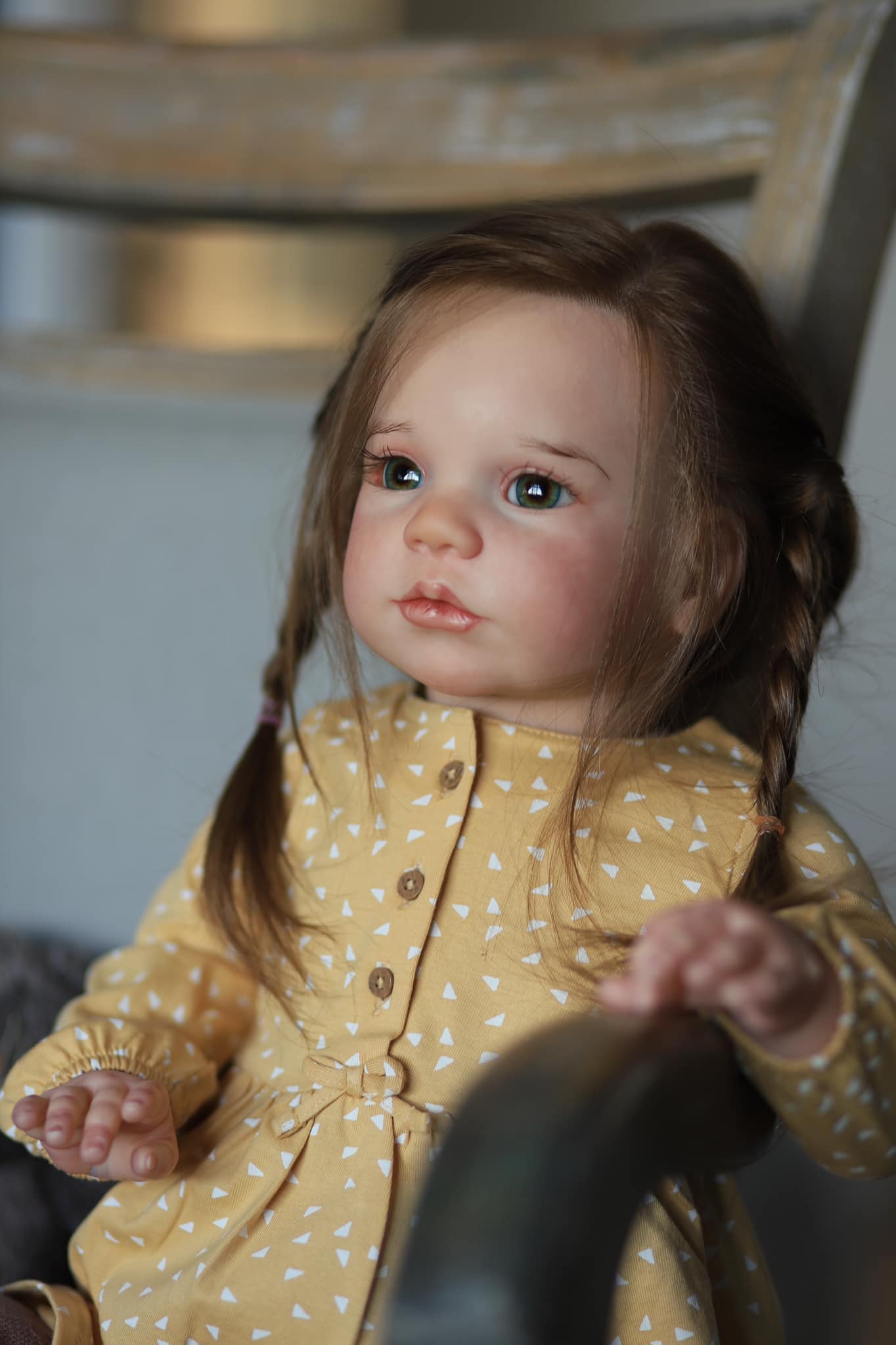 フルビニールのトドラーちゃんリボーンドール