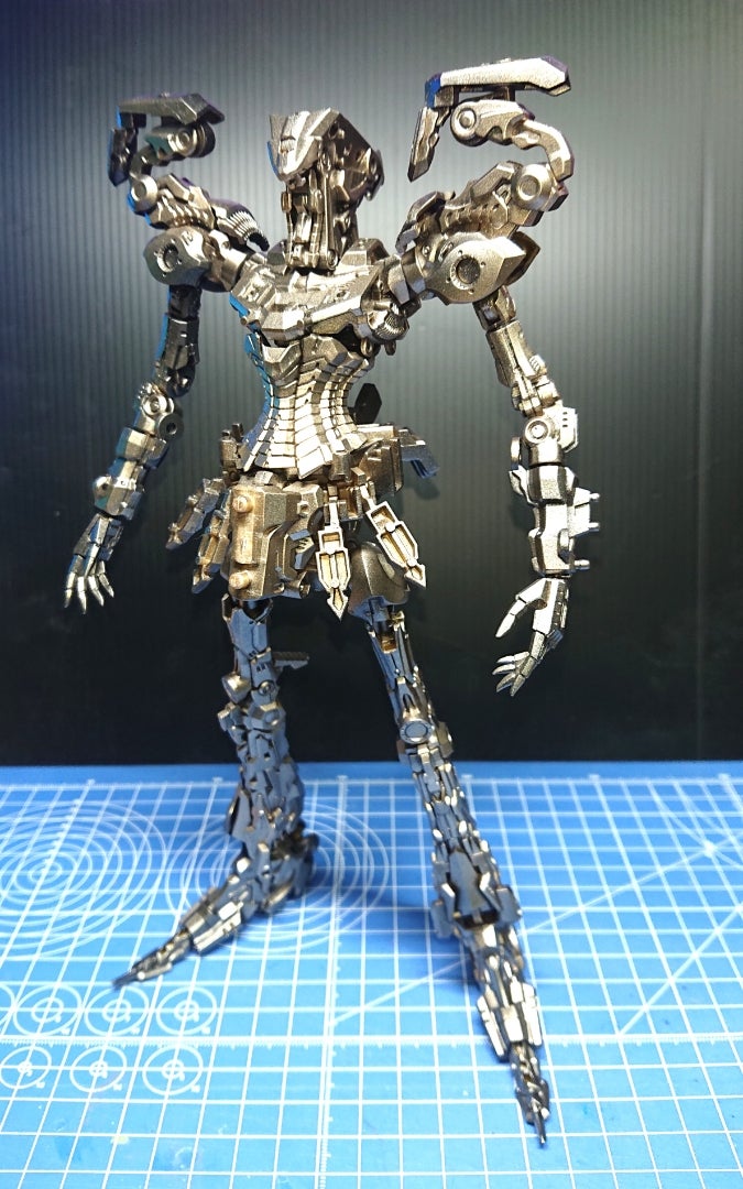 ボークス IMS ナイトオブゴールド with バスターランチャー製作中⑯