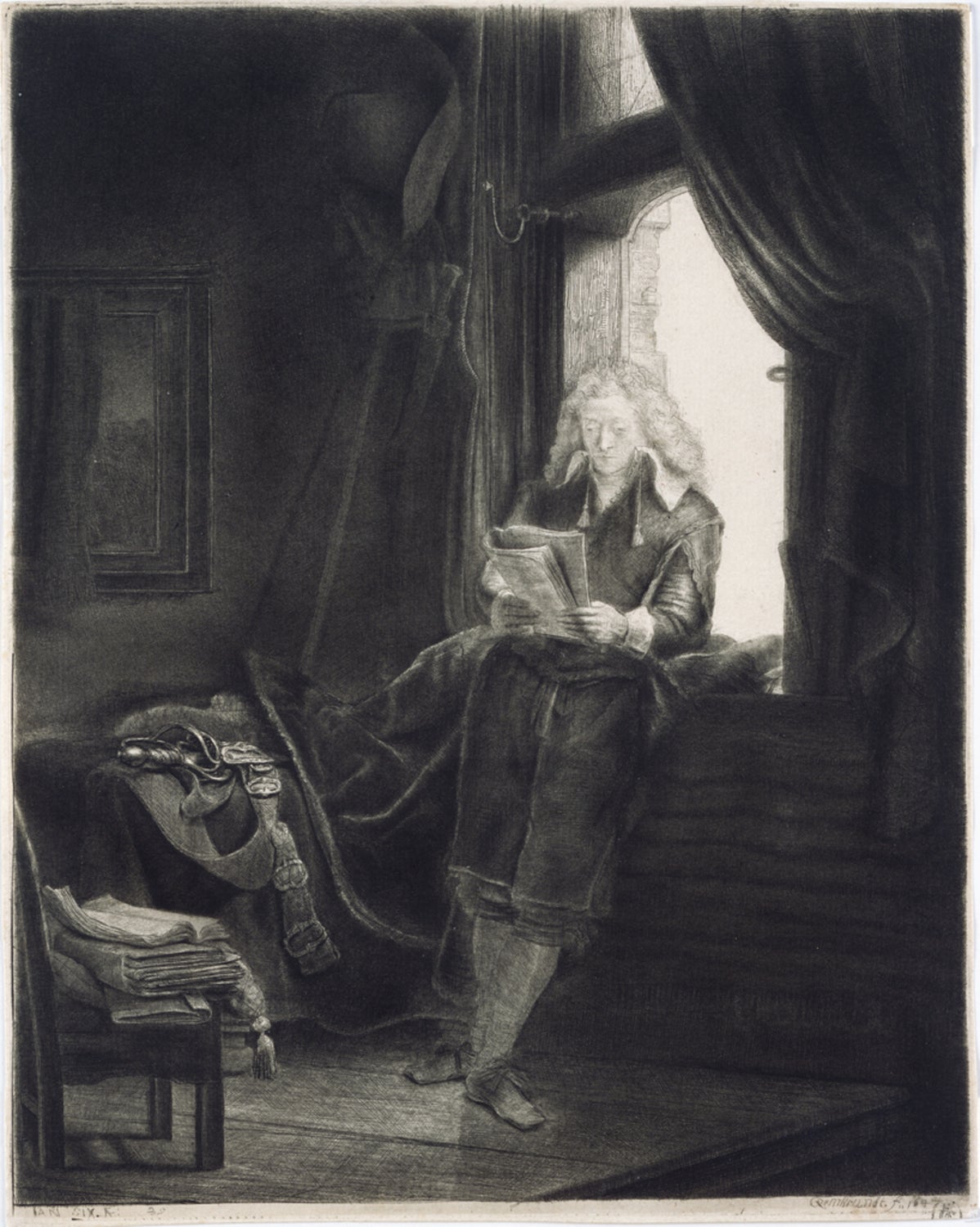 レンブラントのエッチング | 絵を見よう