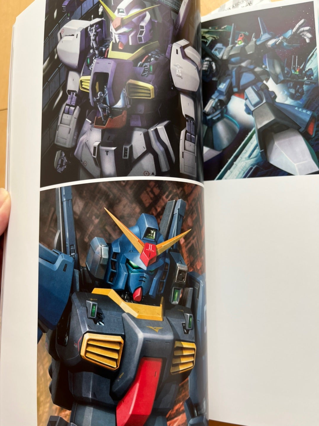 天神英貴 複製原画 「RX-178 ガンダムMk-II」 エマ・シーン中尉搭乗機